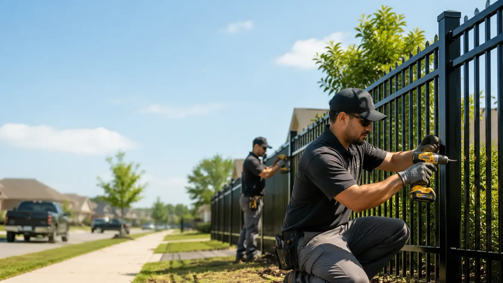 Metal Fence Installation in Woodland, WI